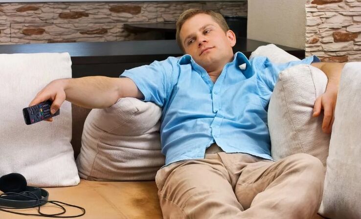 Sedeči življenjski slog je vzrok za prostatitis